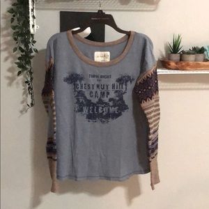 Rustic Free People Sweater
